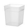 Voedselcontainer met schaalverdeling  HENDI  17 2L  290x290x H 320mm
