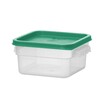 Conteneur alimentaire avec graduation  HENDI  1 9L  190x190x H 95mm