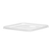 Couvercle pour boite de stockage alimentaire  HENDI  Transparent  235x235mm