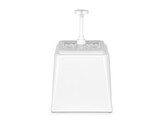 Distributeur de sauces avec pompe  HENDI  2 5L  Blanc  230x210x H 327mm