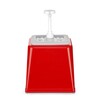 Distributeur de sauces avec pompe  HENDI  2 5L  Blanc  230x210x H 327mm
