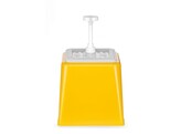 Distributeur de sauces avec pompe  HENDI  2 5L  Blanc  230x210x H 327mm