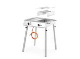 Xantos Gasgrill  HENDI  9 5kW  770x710x H 870mm
