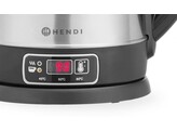 Bouilloire electrique sans fil avec reglage de la temperature  HENDI  1 8L  230V/1800W  230x165x H 255mm