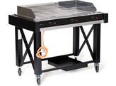 Barbecue a gaz Atlanta  HENDI  Noir  13kW  1285x770x H 917mm