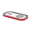 Couvercle gastronorme avec bord en silicone  HENDI  Kitchen Line  GN 1/3  325x176mm