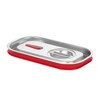 Couvercle gastronorme avec bord en silicone  HENDI  Kitchen Line  GN 1/3  325x176mm