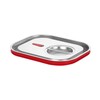 Deksel voor GN containers met siliconenrand  HENDI  Kitchen Line  GN 1/2  265x325mm