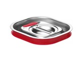 Deksel voor GN containers met siliconenrand  HENDI  Kitchen Line  GN 1/6  156x142mm