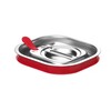 Deksel voor GN containers met siliconenrand  HENDI  Kitchen Line  GN 1/6  156x142mm