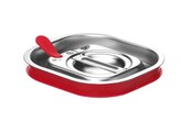 Deksel voor GN containers met siliconenrand  HENDI  Kitchen Line  GN 1/6  156x142mm