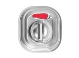Deksel voor GN containers met siliconenrand  HENDI  Kitchen Line  GN 1/6  156x142mm