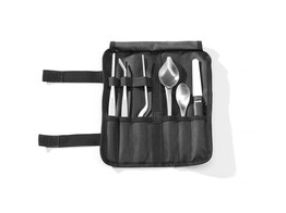 Chef opmaak set  6 stuks  geborsteld  HENDI  255x25x H 100mm
