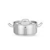 Kookpan laag - met deksel  HENDI  Profi Line  2 8L   200x H 90mm