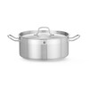 Kookpan laag - met deksel  HENDI  Profi Line  7 5L   280x H 120mm