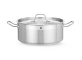 Kookpan laag - met deksel  HENDI  Profi Line  7 5L   280x H 120mm