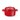 Cocotte en fonte emaillee  HENDI  0 27L  Rouge  130x100x H 48mm