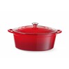 Cocotte en fonte emaillee  HENDI  4 4L  Noir  365x290x H 115mm