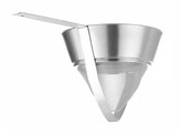Zeef conisch met draadgaas  versterkt  HENDI  505x250x H 200mm