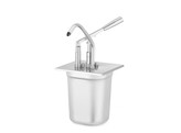 Couvercle avec distributeur pour bacs GN  HENDI  GN 1/6  180x165mm