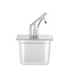 Couvercle avec distributeur pour bacs GN  HENDI  GN 1/4  270x165mm