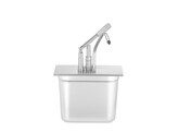 Couvercle avec distributeur pour bacs GN  HENDI  GN 1/4  270x165mm