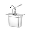 Couvercle avec distributeur pour bacs GN  HENDI  GN 1/4  270x165mm