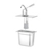 Couvercle avec distributeur pour bacs GN  HENDI  GN 1/4  270x165mm