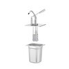Couvercle avec distributeur pour bacs GN  HENDI  GN 1/4  270x165mm
