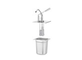 Couvercle avec distributeur pour bacs GN  HENDI  GN 1/4  270x165mm