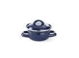 Soep- sauspannetje - met deksel  HENDI  0 5L  Zwart   135x H 105mm