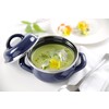 Soep- sauspannetje - met deksel  HENDI  0 5L  Zwart   135x H 105mm
