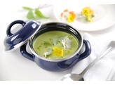 Soep- sauspannetje - met deksel  HENDI  0 5L  Zwart   135x H 105mm