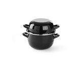 Cocotte a moules emaillee - avec couvercle  HENDI  2L   200x H 180mm