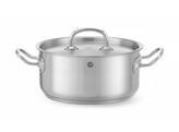 Kookpan laag - met deksel  HENDI  Kitchen Line  1 4L   160x H 75mm