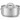 Kookpan laag - met deksel  HENDI  Kitchen Line  2 9L   200x H 95mm
