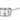 Casserole - sans couvercle  HENDI  Profi Line  1L   140x H 70mm