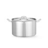 Kookpan middel - met deksel  HENDI  Profi Line  23 2L   360x H 320mm