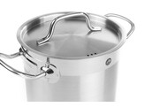 Kookpan hoog - met deksel  HENDI  Profi Line  3L   160x H 150mm