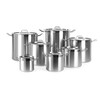 Marmite haute - avec couvercle  HENDI  Profi Line  5 9L   200x H 190mm