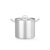 Marmite haute - avec couvercle  HENDI  Profi Line  9 8L   240x H 220mm