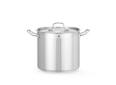 Marmite haute - avec couvercle  HENDI  Profi Line  9 8L   240x H 220mm