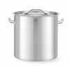 Kookpan hoog - met deksel  HENDI  Budget Line  25L   345x H 350mm
