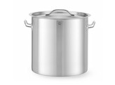 Kookpan hoog - met deksel  HENDI  Budget Line  25L   345x H 350mm