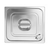 Deksel voor GN containers met siliconenrand  HENDI  Profi Line  GN 2/3  354x325mm