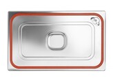 Deksel voor GN containers met siliconenrand  HENDI  Profi Line  GN 2/3  354x325mm