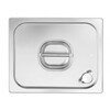 Deksel voor GN containers met siliconenrand  HENDI  Profi Line  GN 1/2  265x325mm