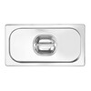 Couvercle pour bacs GN avec bord en silicone  HENDI  Profi Line  GN 1/3  325x176mm