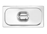 Couvercle pour bacs GN avec bord en silicone  HENDI  Profi Line  GN 1/3  325x176mm
