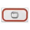 Couvercle pour bacs GN avec bord en silicone  HENDI  Profi Line  GN 1/3  325x176mm